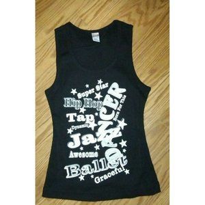 DANCE Tank Top... all types of dance screened on XL